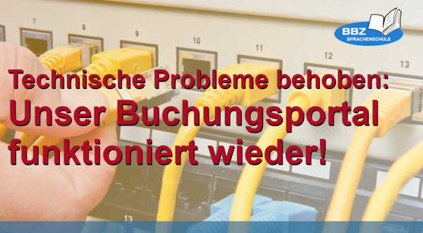 Technical issues resolved: Our booking portal is operational again!